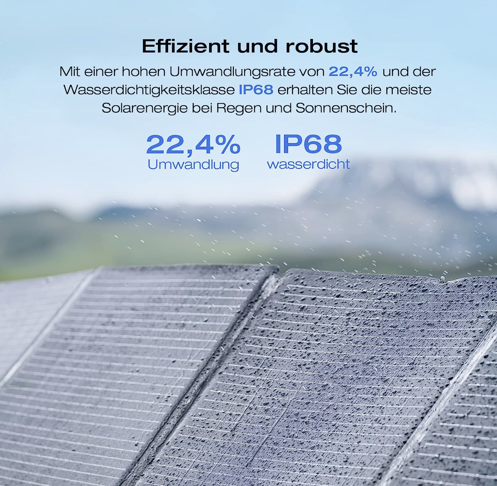 EcoFlow DELTA 2 Max + 2x 400W Tragbares Solarpanel EcoFlow DELTA 2 Max + 2x 400W Tragbares Solarpanel